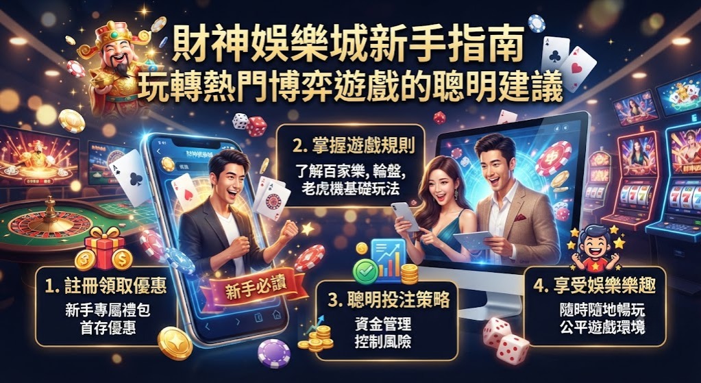 玩轉熱門博弈遊戲的聰明建議