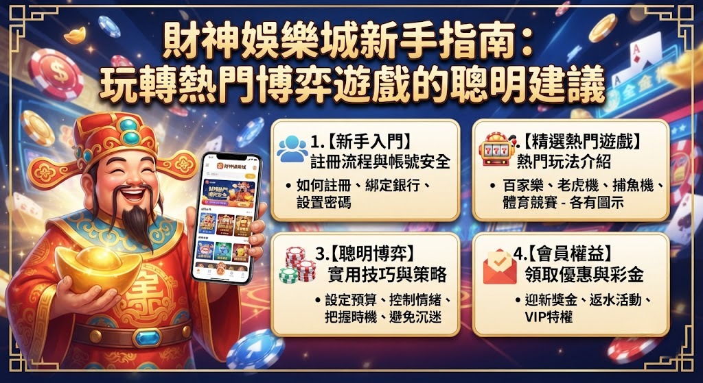 玩轉熱門博弈遊戲的聰明建議